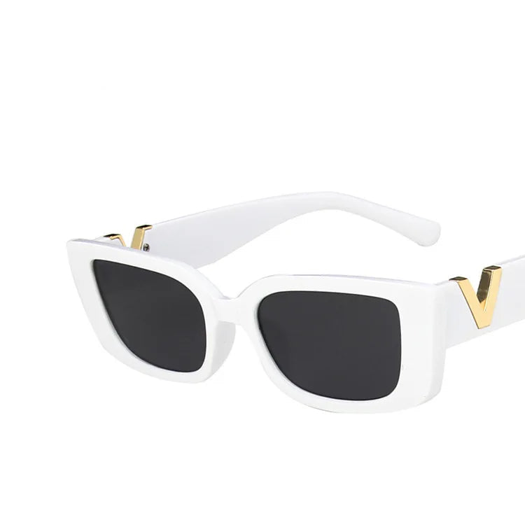 Retro Rectangle Sunglasses Women | משקפי שמש לנשים