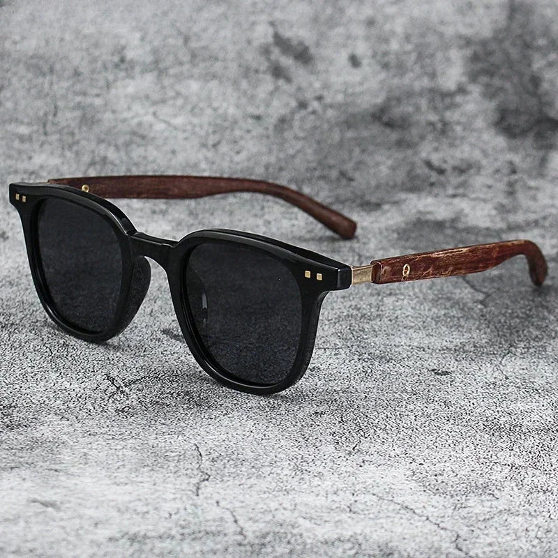 Sunglasses for Men Retro Wood| משקפי שמש לגברים