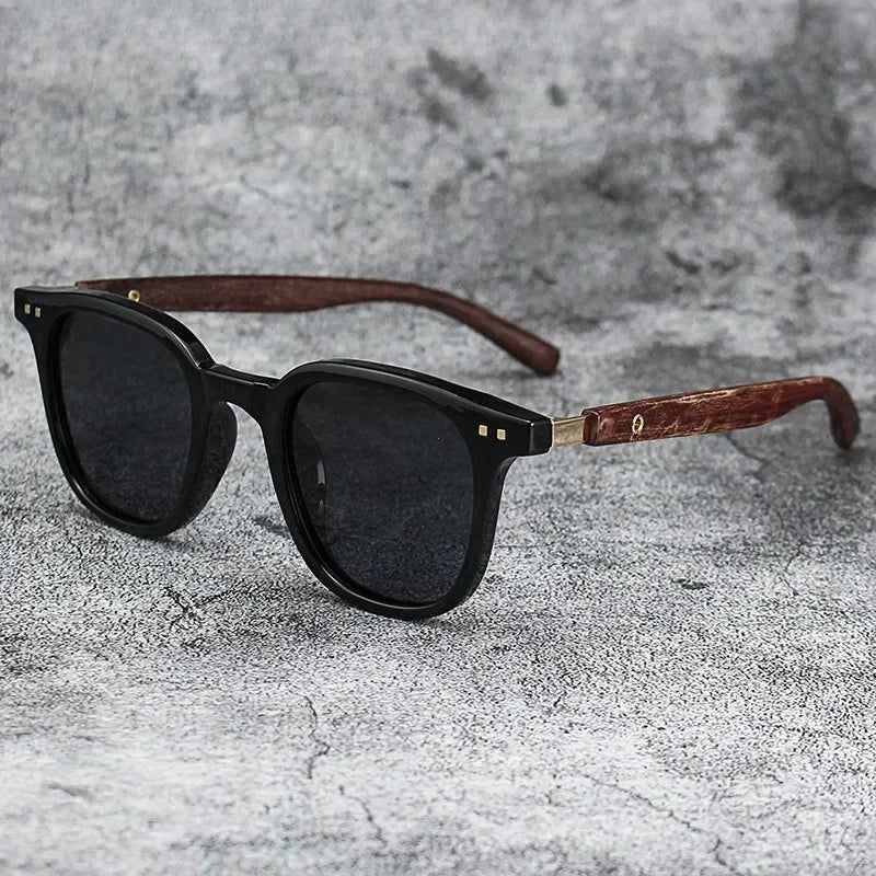Sunglasses for Men Retro Wood| משקפי שמש לגברים