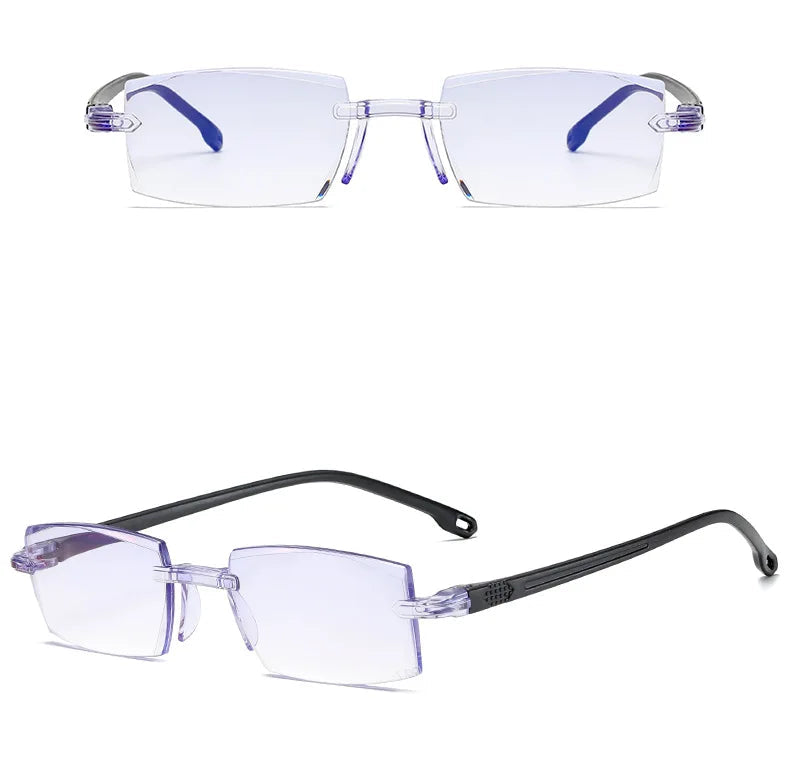 Unisex Rimless Anti Blue | משקפיים אור כחול