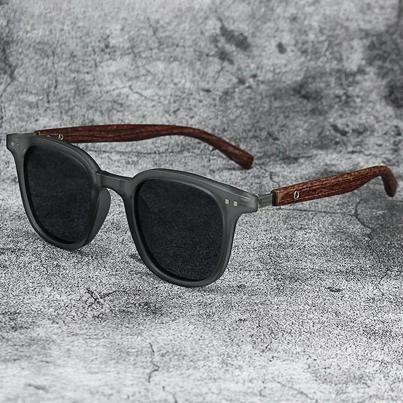 Sunglasses for Men Retro Wood| משקפי שמש לגברים