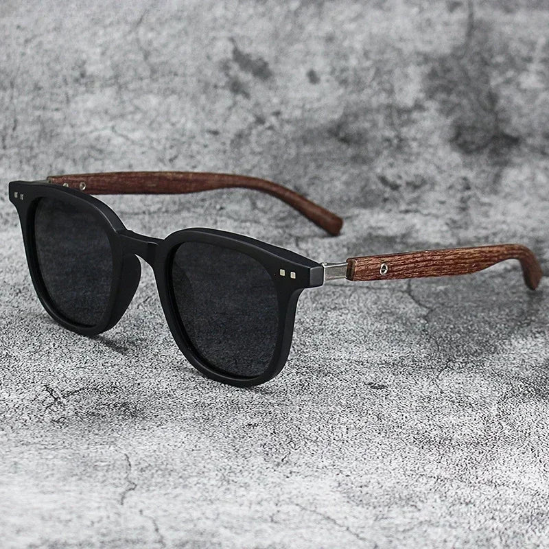 Sunglasses for Men Retro Wood| משקפי שמש לגברים