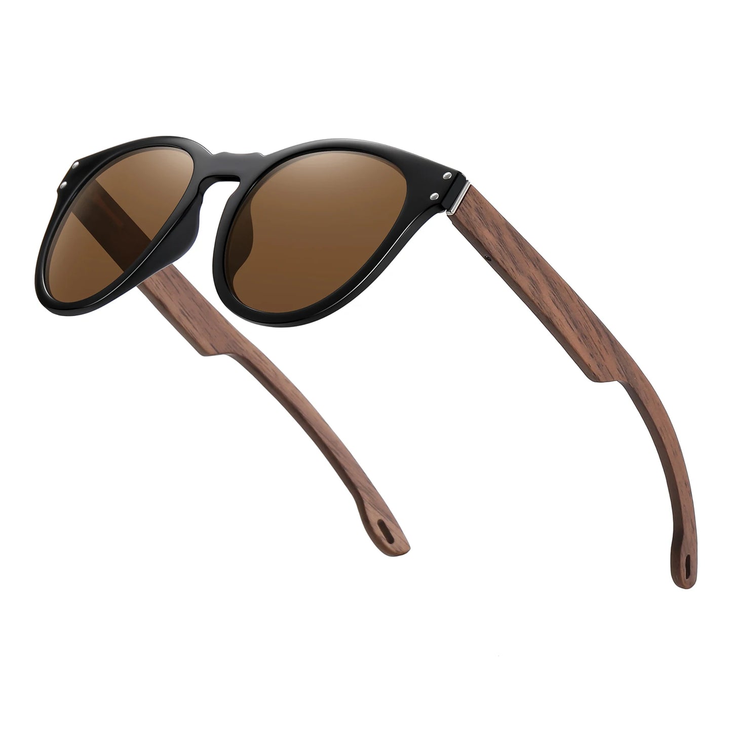 Natural Wooden Sunglasses Men | משקפי שמש לגברים
