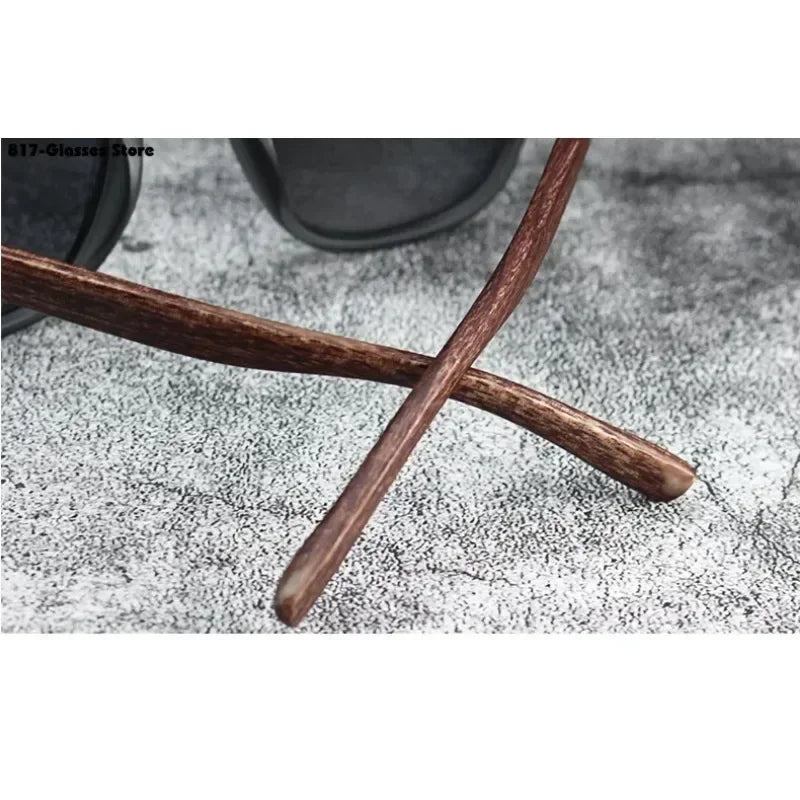 Sunglasses for Men Retro Wood| משקפי שמש לגברים