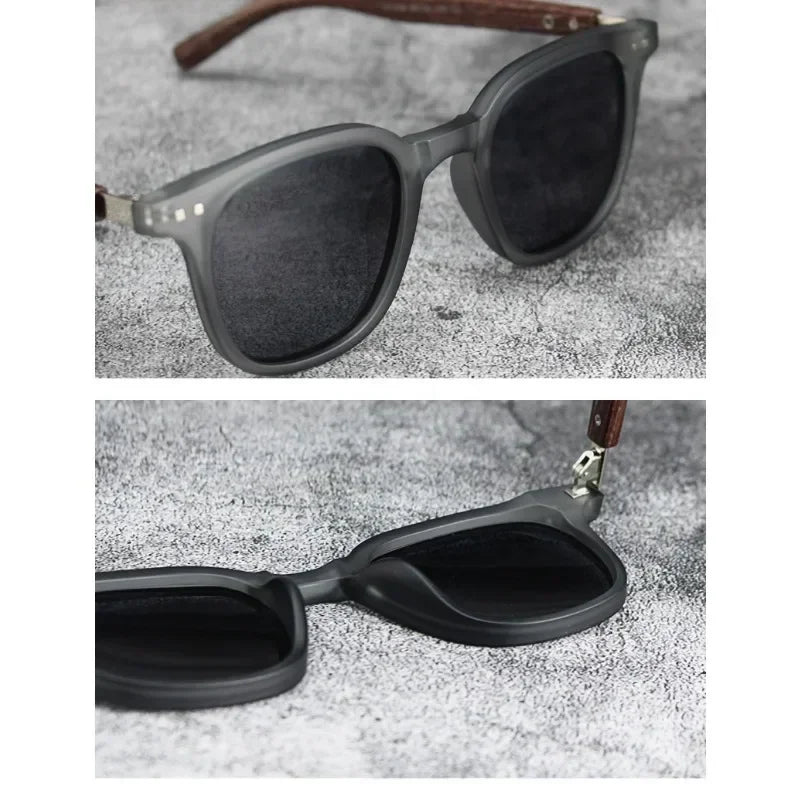 Sunglasses for Men Retro Wood| משקפי שמש לגברים