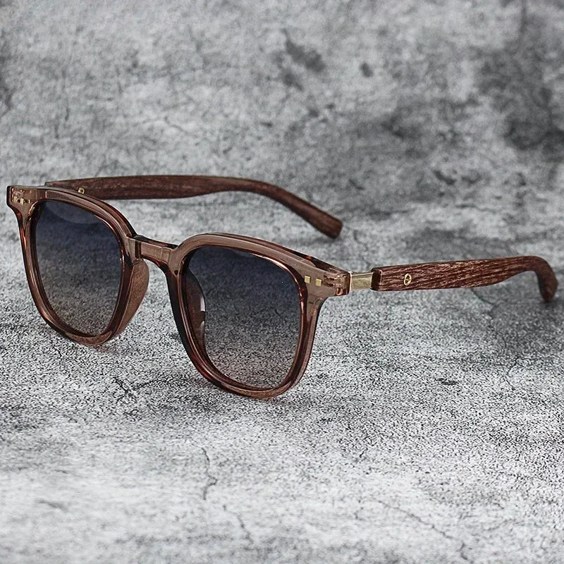 Sunglasses for Men Retro Wood| משקפי שמש לגברים