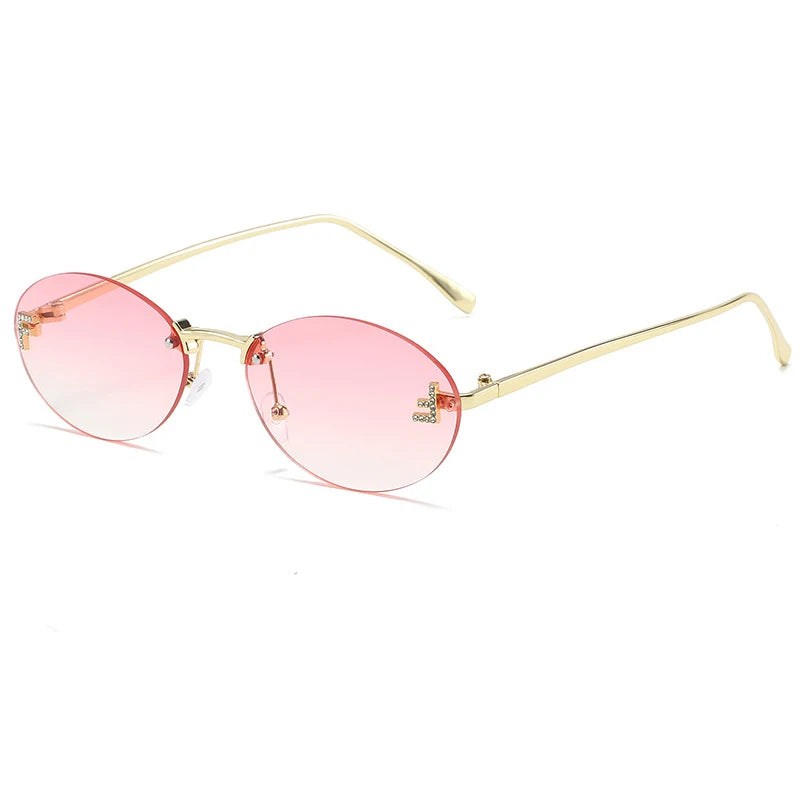 Rimless Sunglasses Women | משקפי שמש לנשים