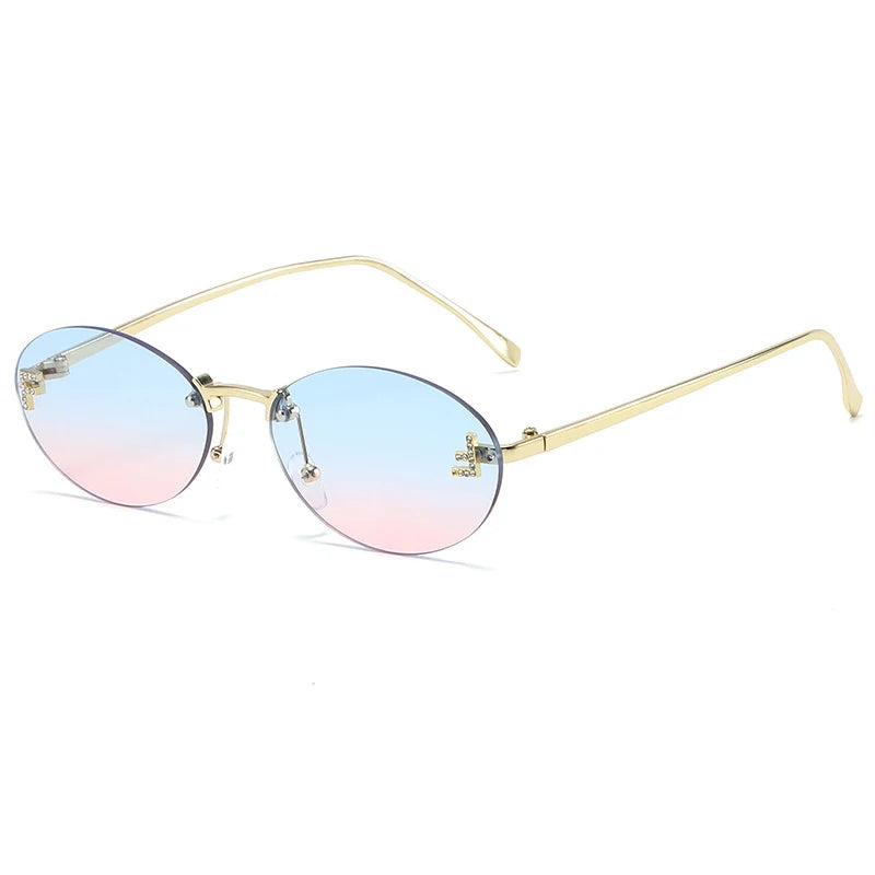 Rimless Sunglasses Women | משקפי שמש לנשים